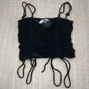 Princess Polly mesh crop top